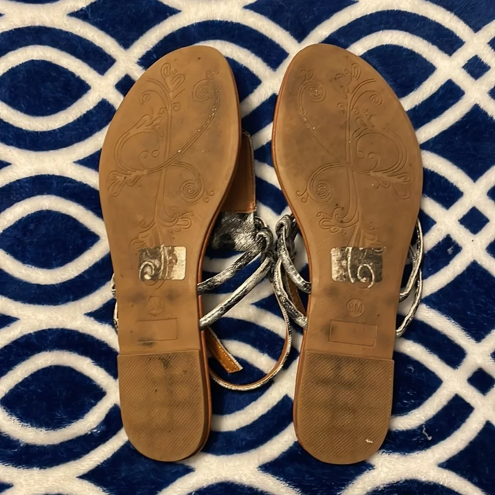 Animal Print Sandals - Picture 2 of 3